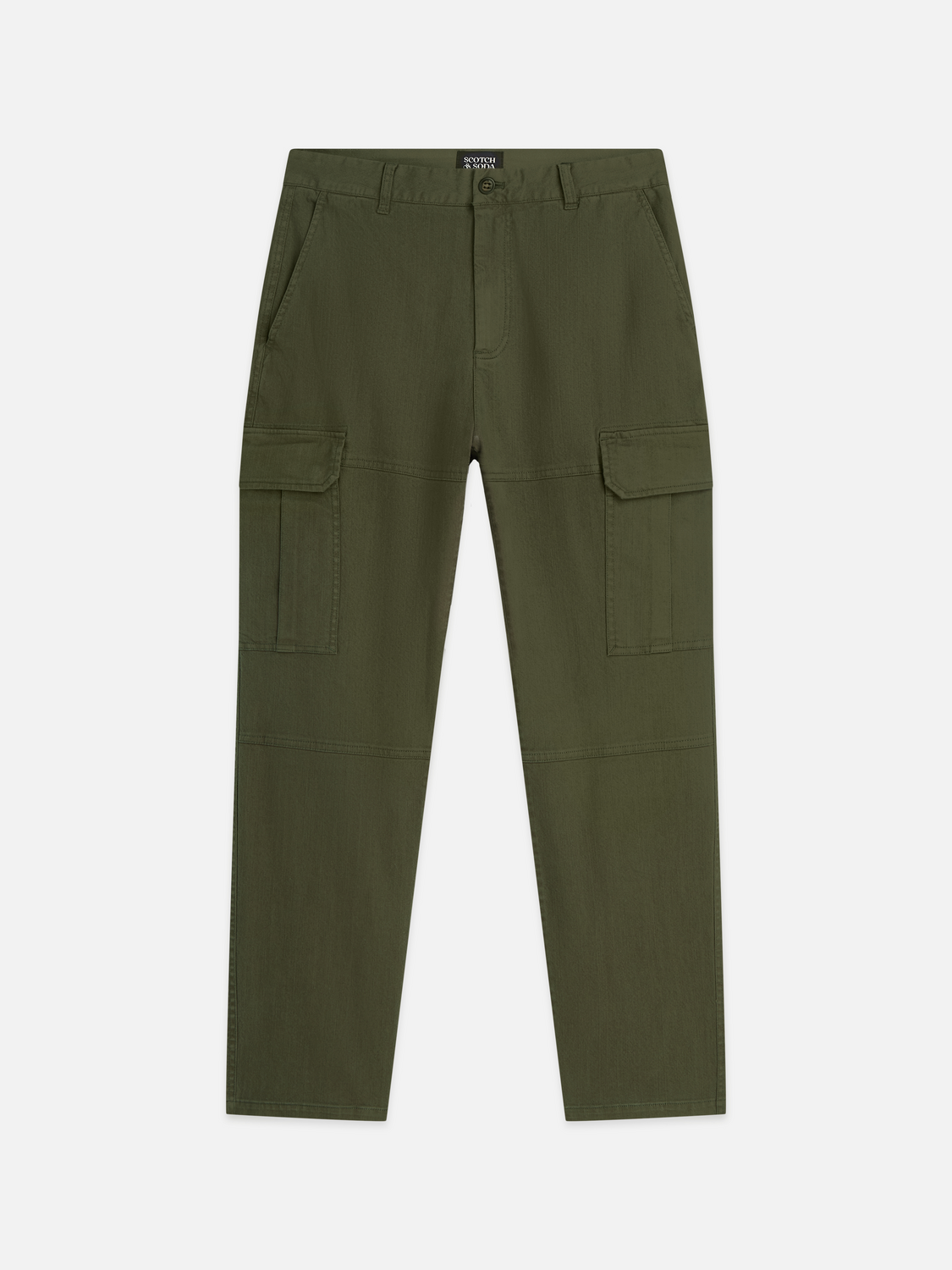 The Harper Stretch Cotton Twill Cargo Pant