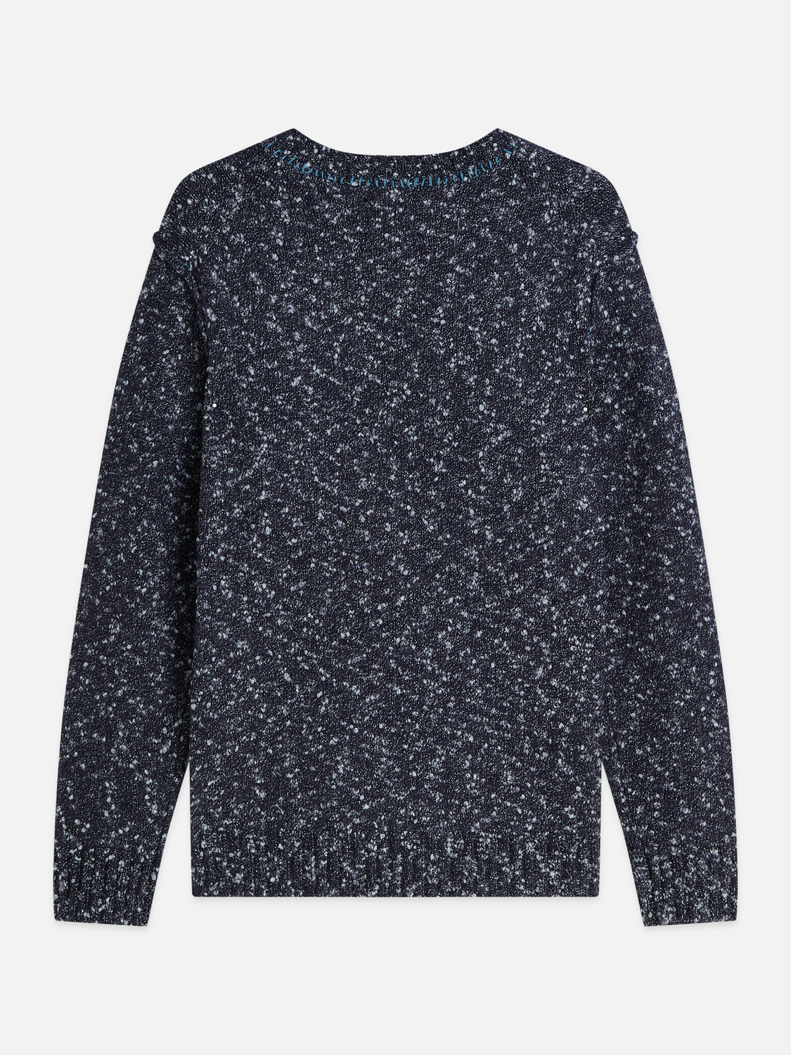Bouclé Melange Wool-Blend Pullover