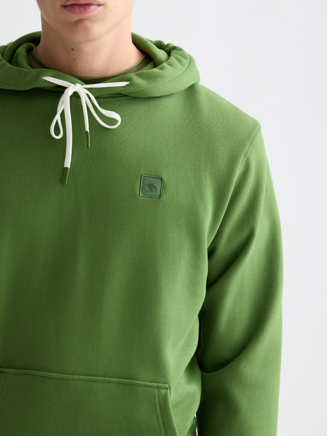 Seasonal Essentials logo badge hoodie