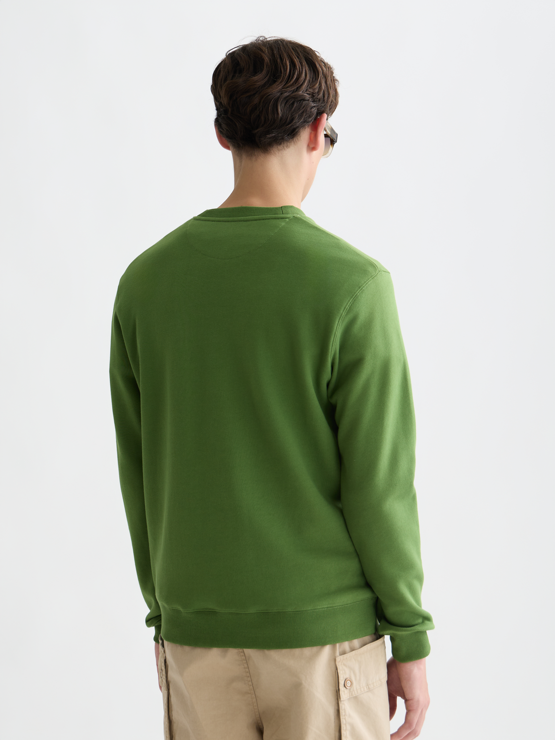 Seasonal Essentials logo badge sweatshirt