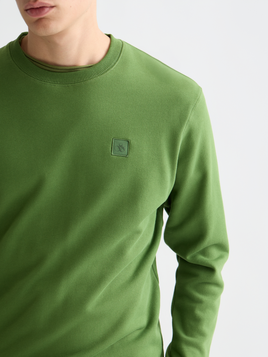 Seasonal Essentials logo badge sweatshirt