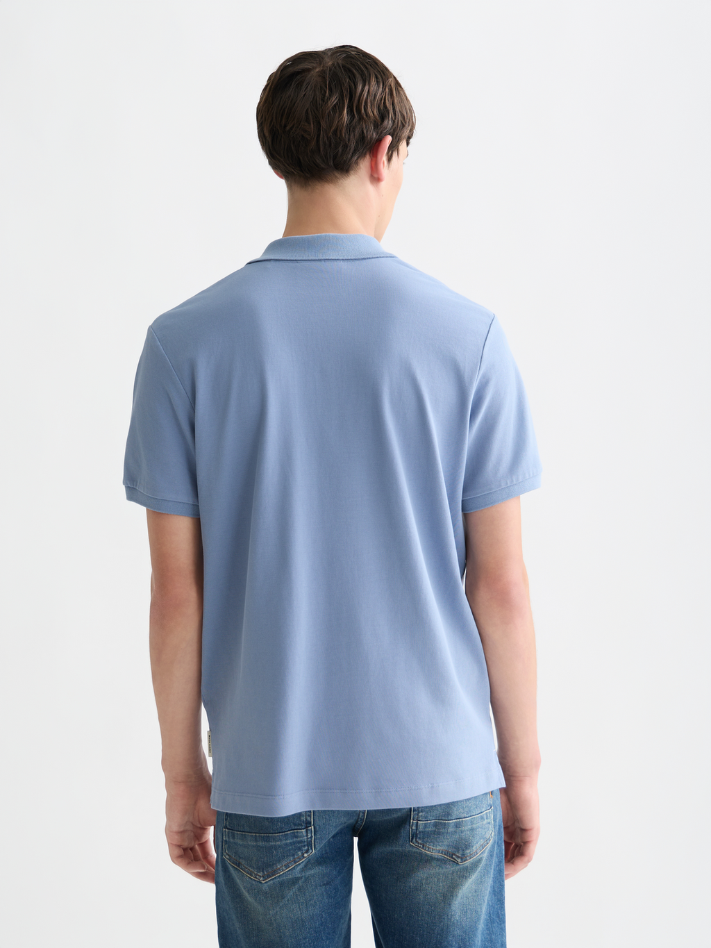 Seasonal core pique chest logo polo