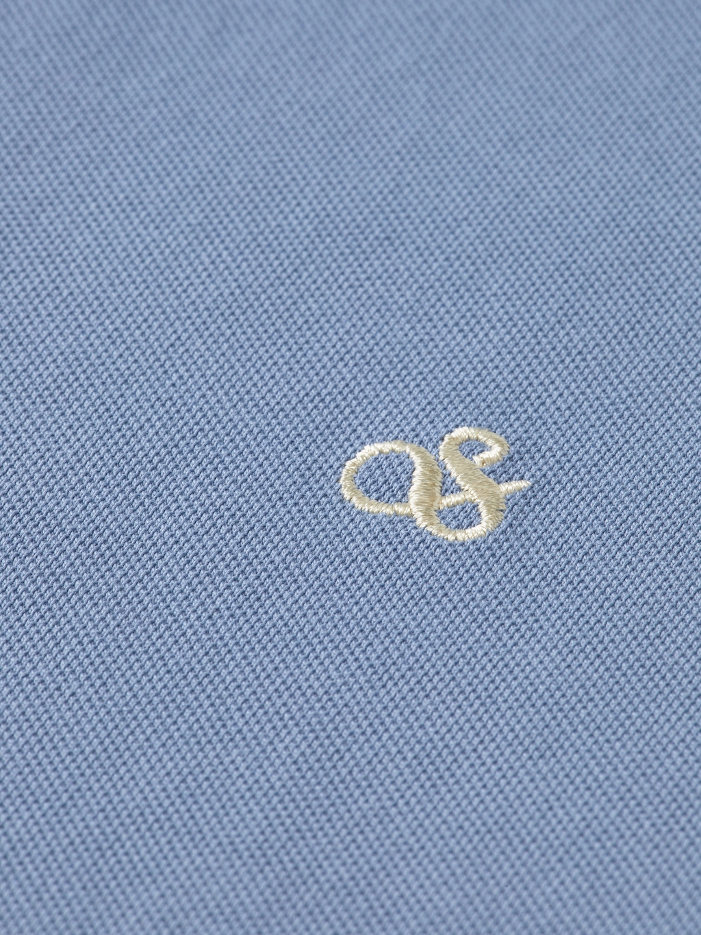 Seasonal core pique chest logo polo