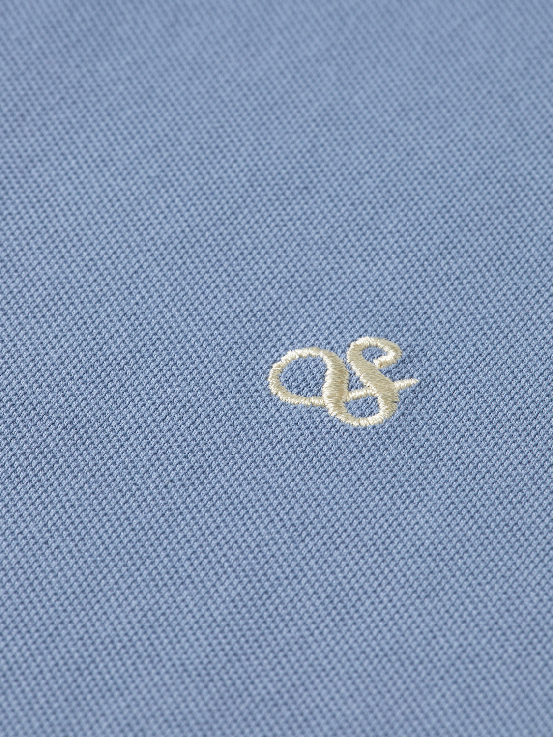 Seasonal core pique chest logo polo