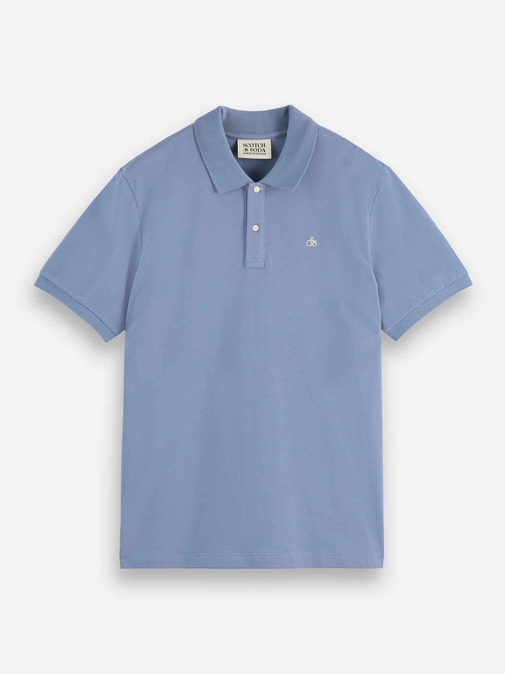 Seasonal core pique chest logo polo