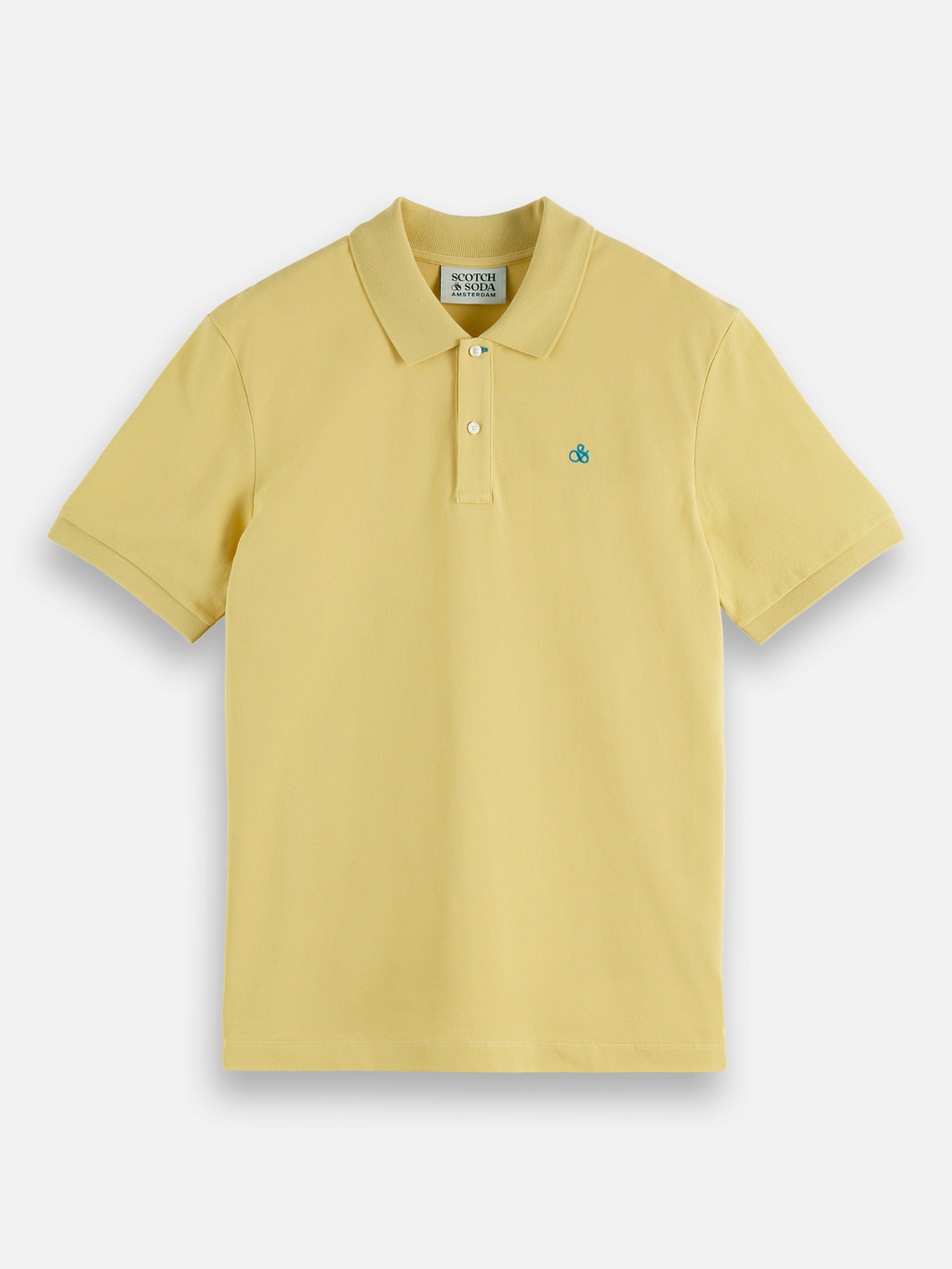 Seasonal core pique chest logo polo