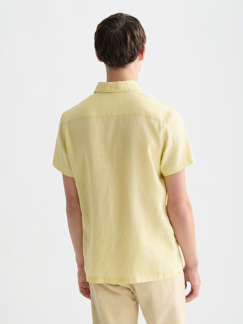 Seasonal Essentials linen short sleeve shirt