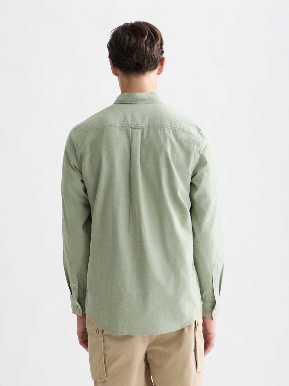 Seasonal core oxford solid regular fit shirt