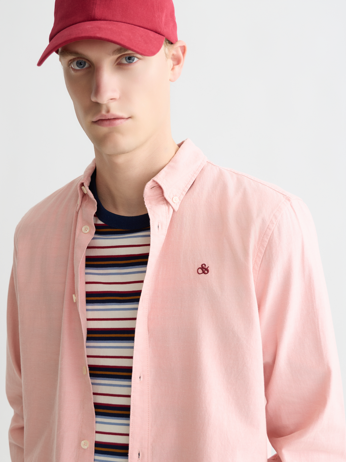 Seasonal Essentials oxford solid shirt
