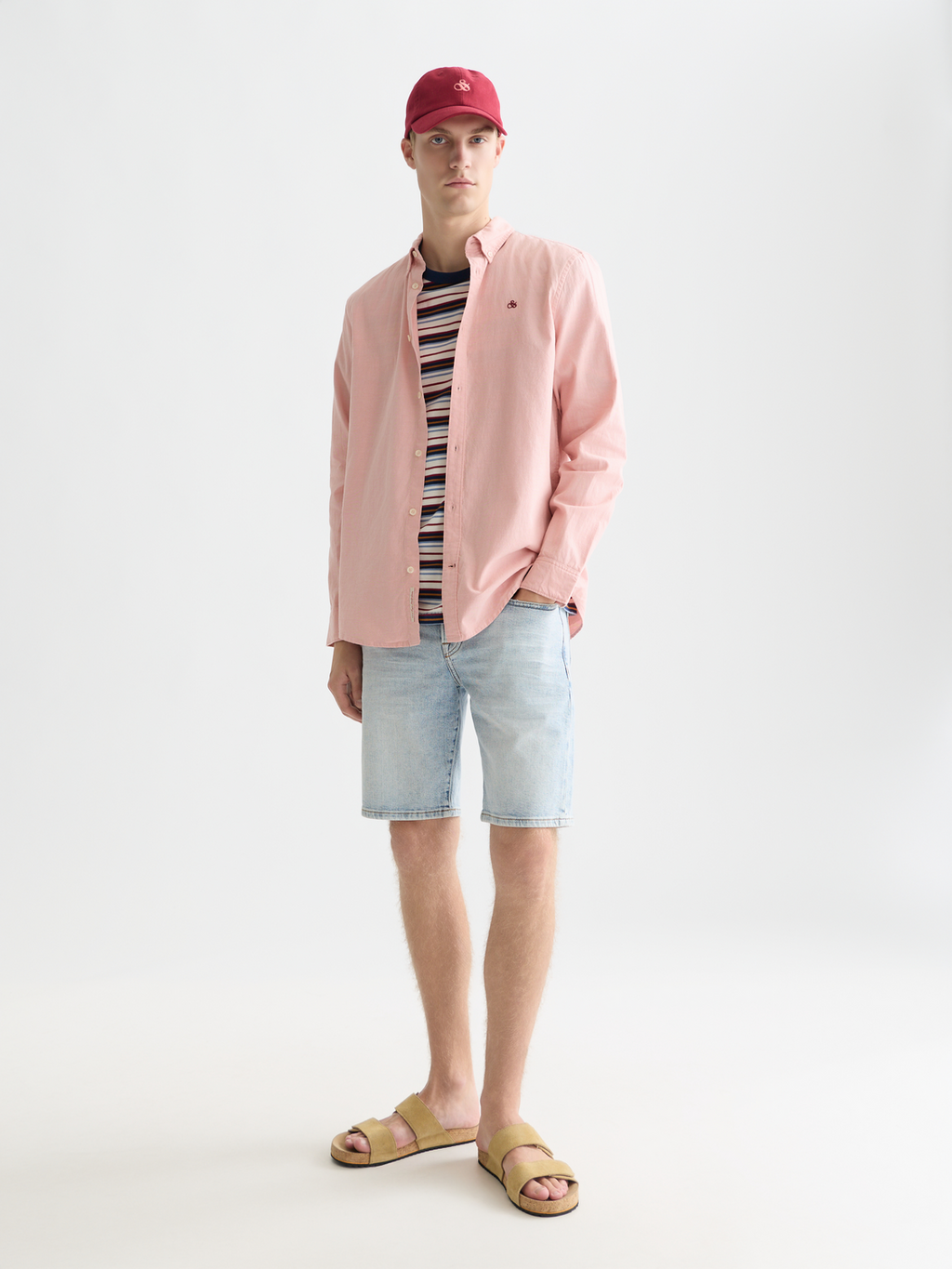 Seasonal Essentials oxford solid shirt