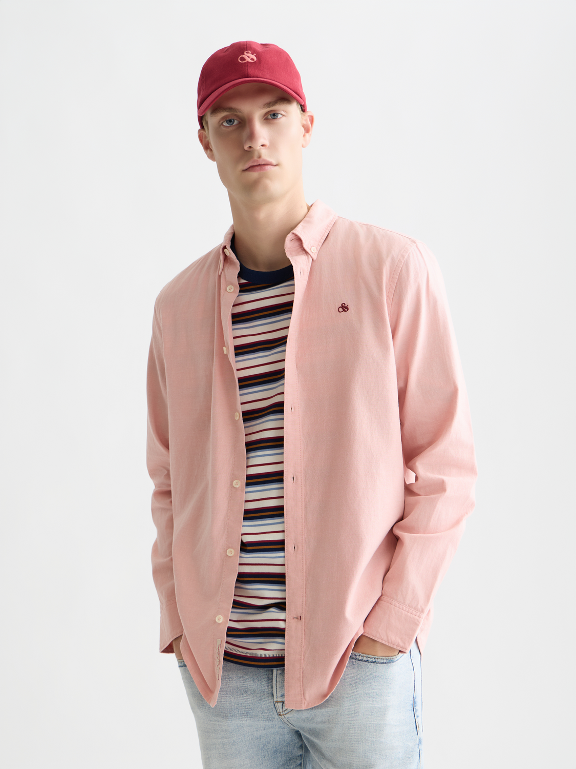 Seasonal Essentials oxford solid shirt