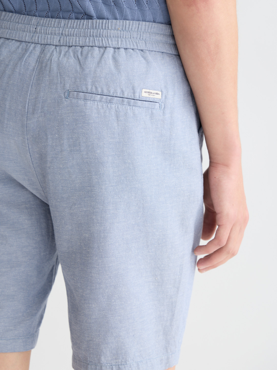 Seasonal Essentials Fave cotton linen chino shorts