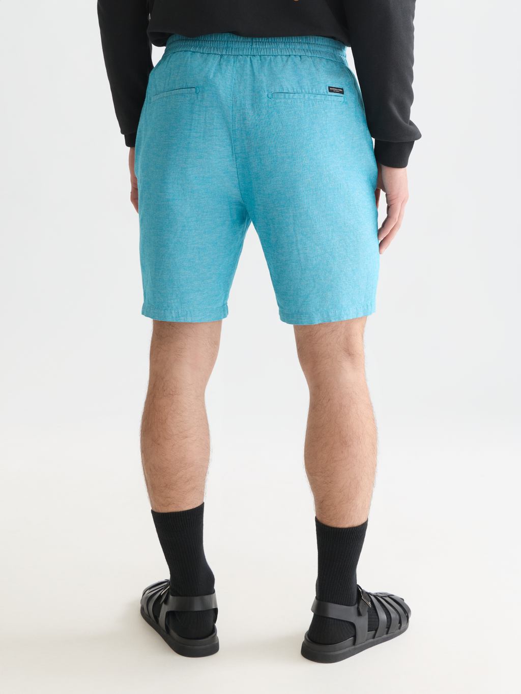 Seasonal core Fave cotton linen regularfit chino shorts