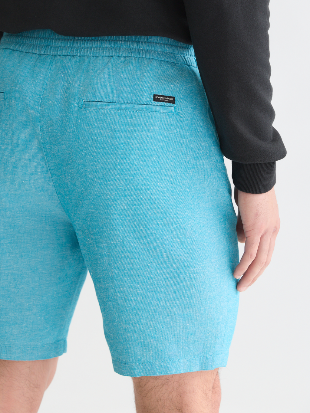 Seasonal core Fave cotton linen regularfit chino shorts