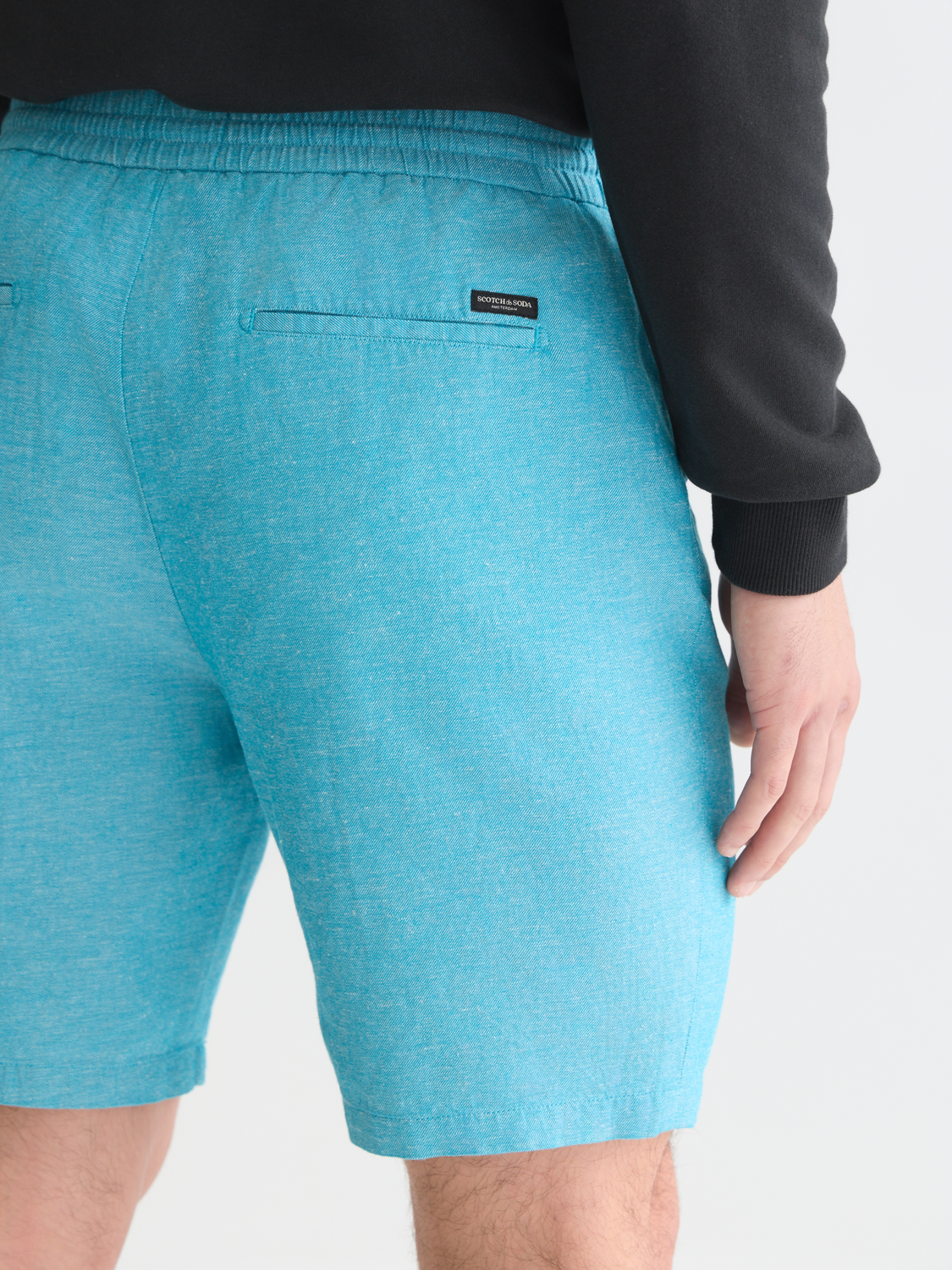 Seasonal core Fave cotton linen regularfit chino shorts