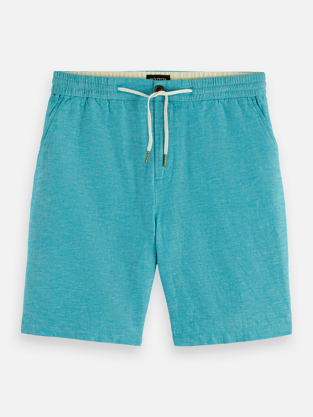Seasonal core Fave cotton linen regularfit chino shorts