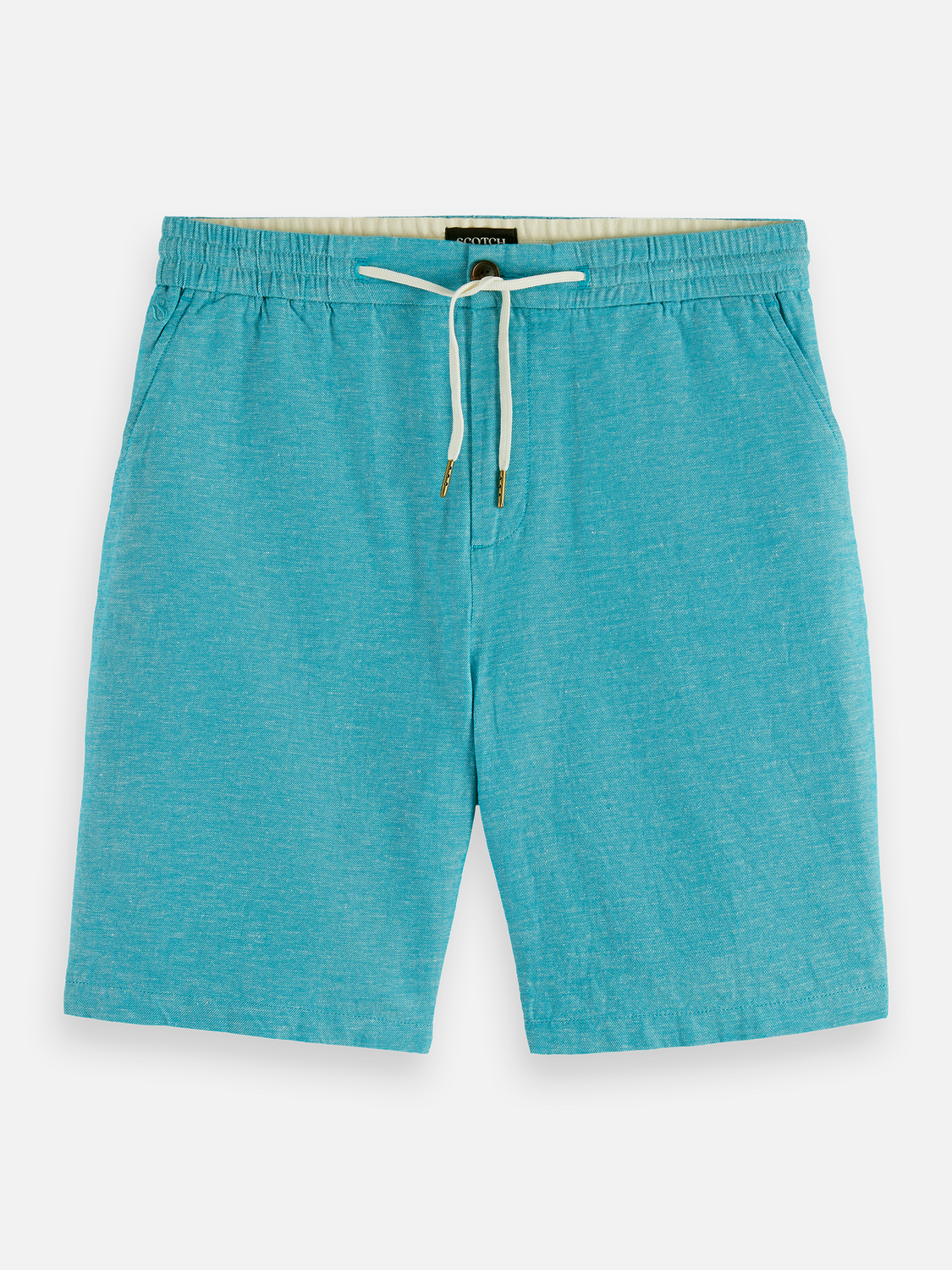 Seasonal core Fave cotton linen regularfit chino shorts