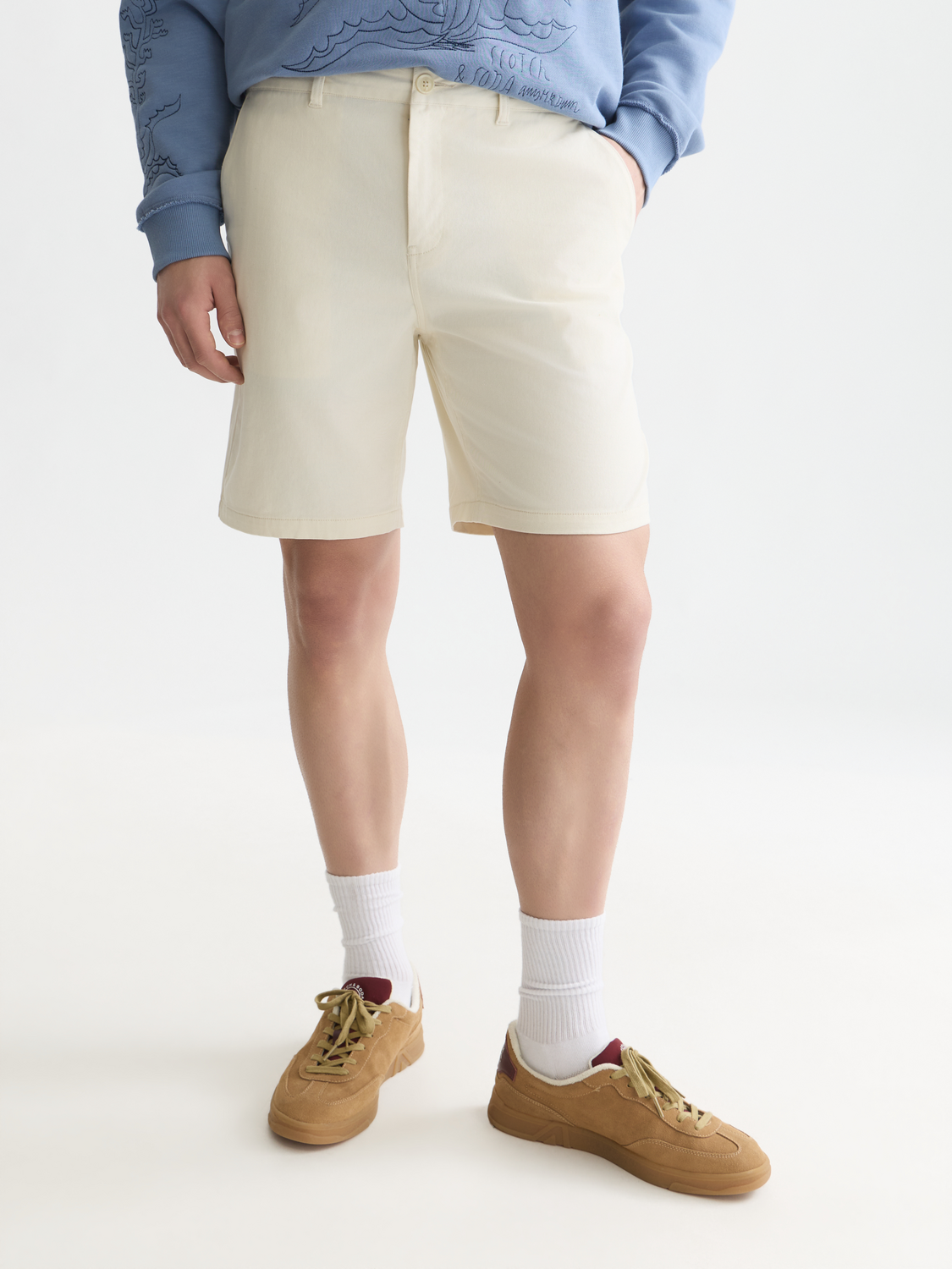 Seasonal Essentials Stuart cotton twill shorts