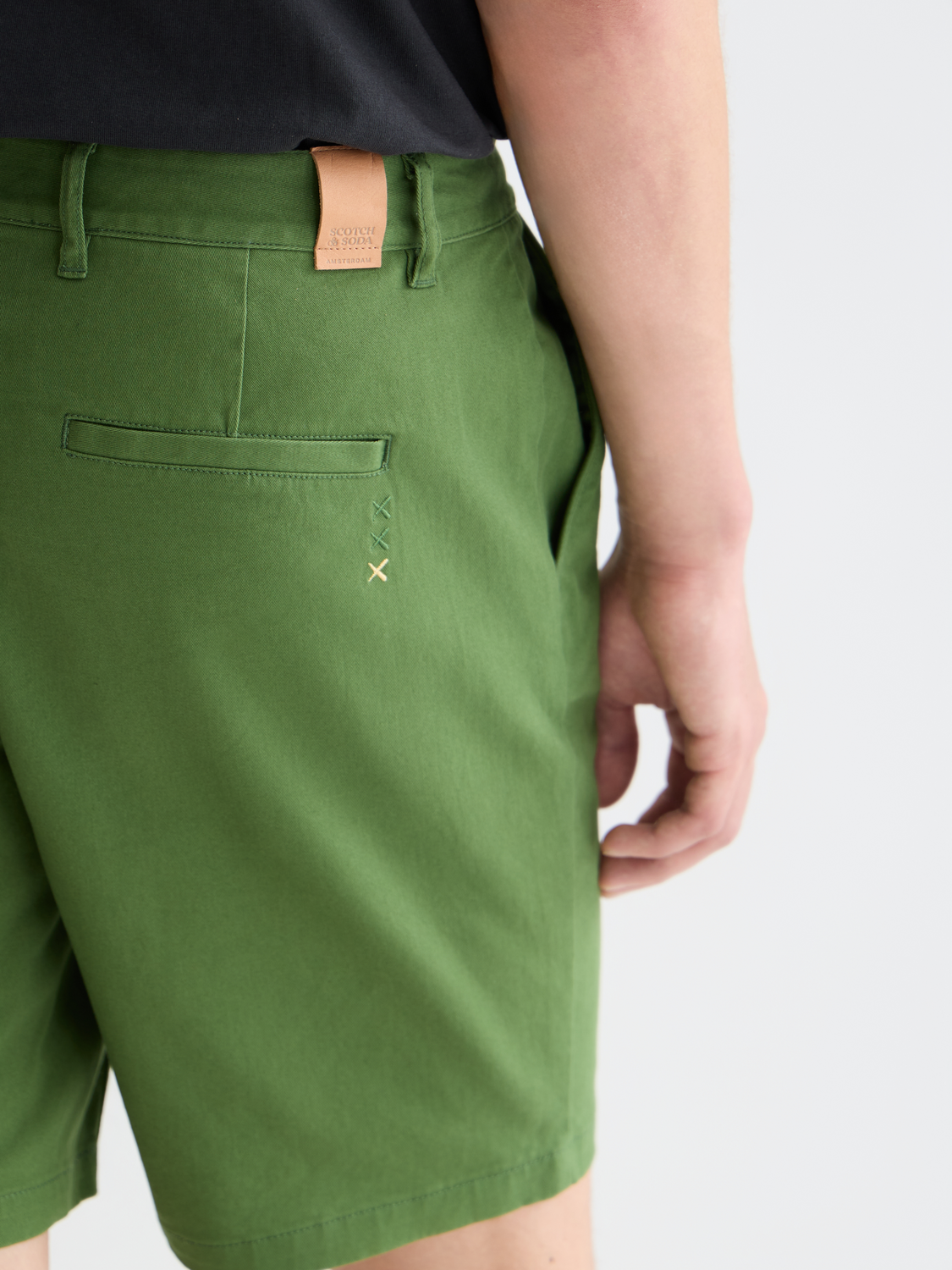 Seasonal Essentials Stuart cotton twill shorts
