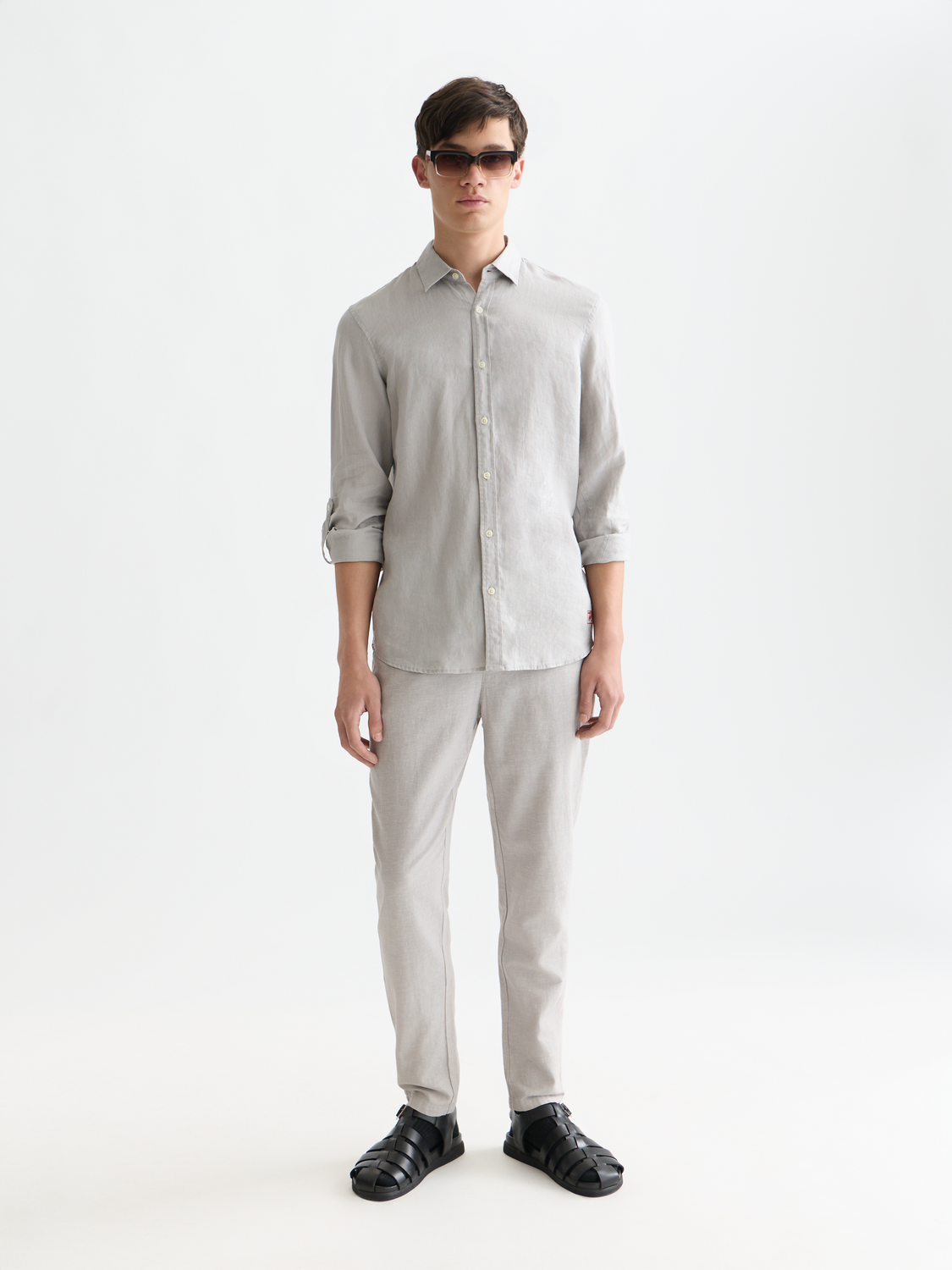 Seasonal core Warren cottonlinen twill jogger