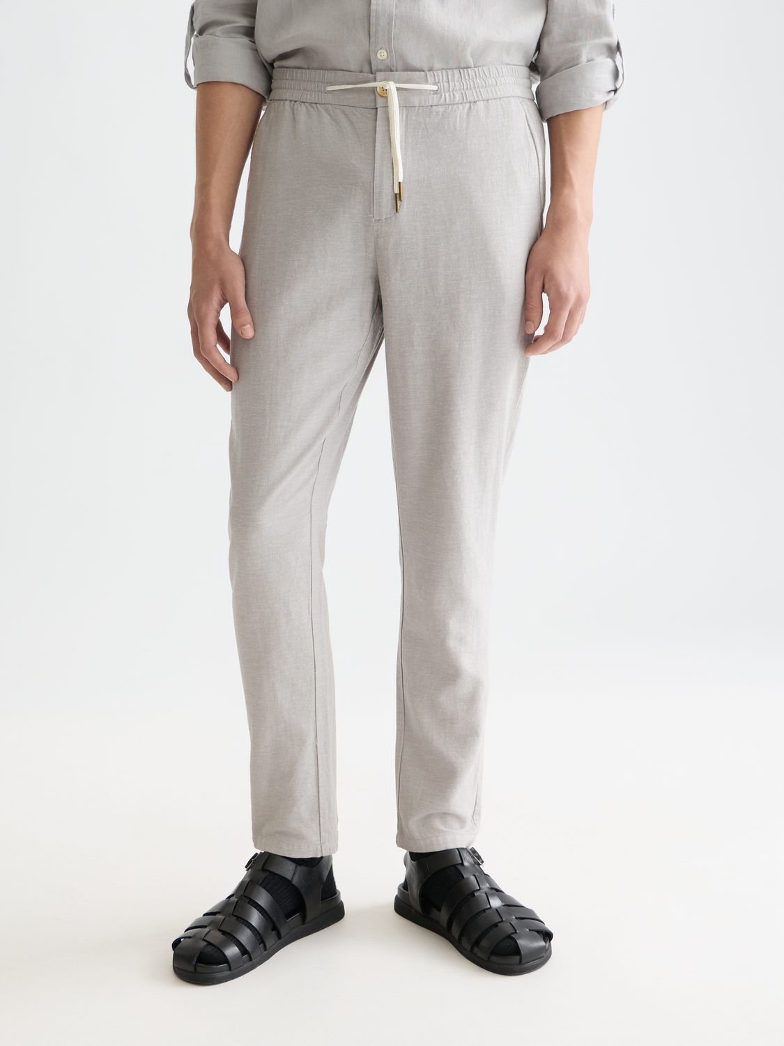 Seasonal core Warren cottonlinen twill jogger