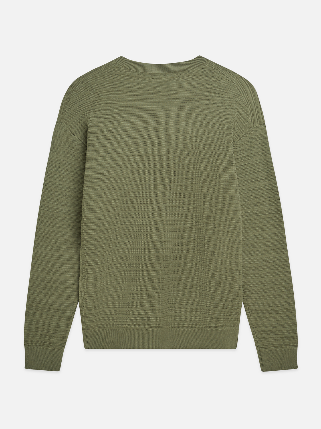 Structured pocket relaxed pullover