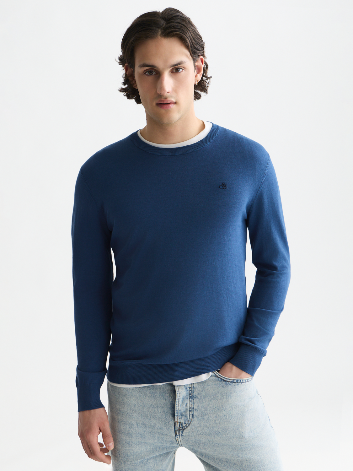 Seasonal core ecovero regular-fit pullover