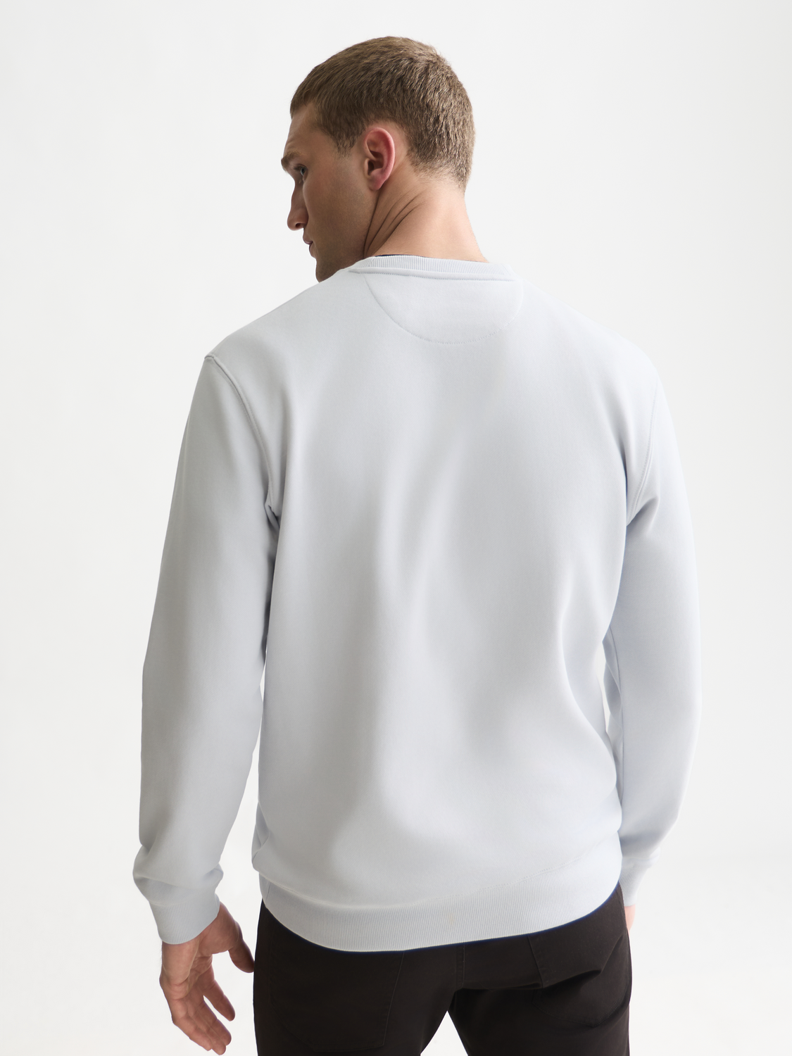 Seasonal Essentials logo badge sweatshirt
