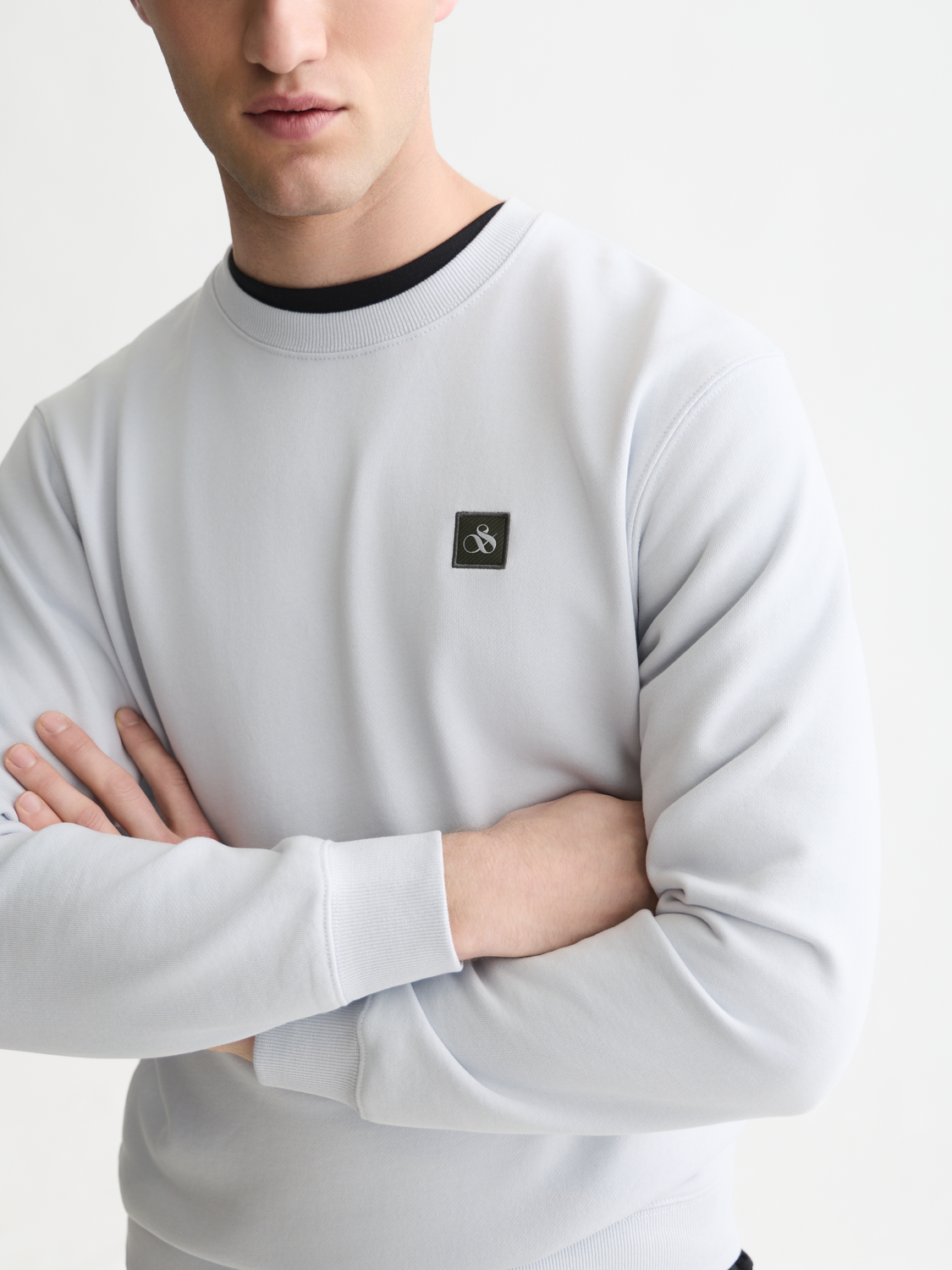 Seasonal Essentials logo badge sweatshirt
