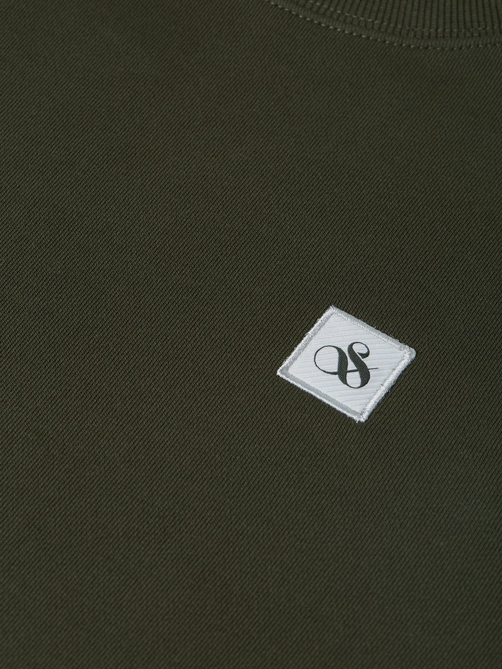 Seasonal Essentials Cotton Logo Badge Sweatshirt