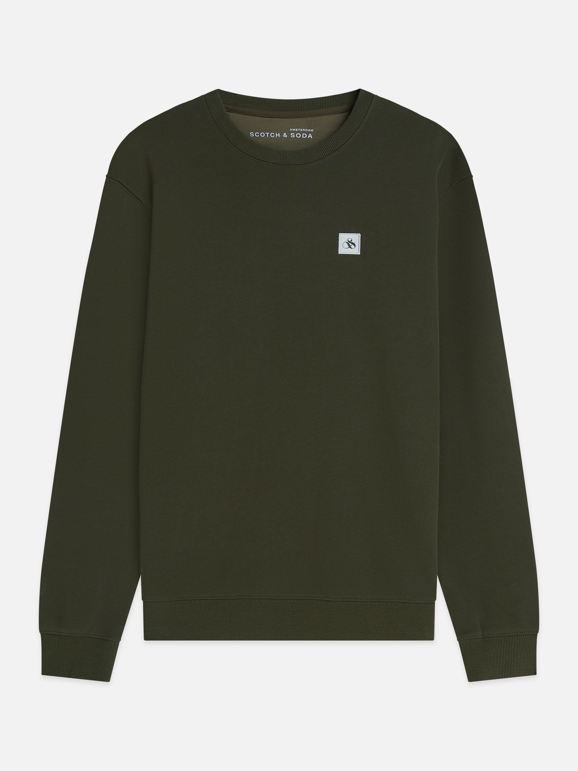 Seasonal Essentials Cotton Logo Badge Sweatshirt