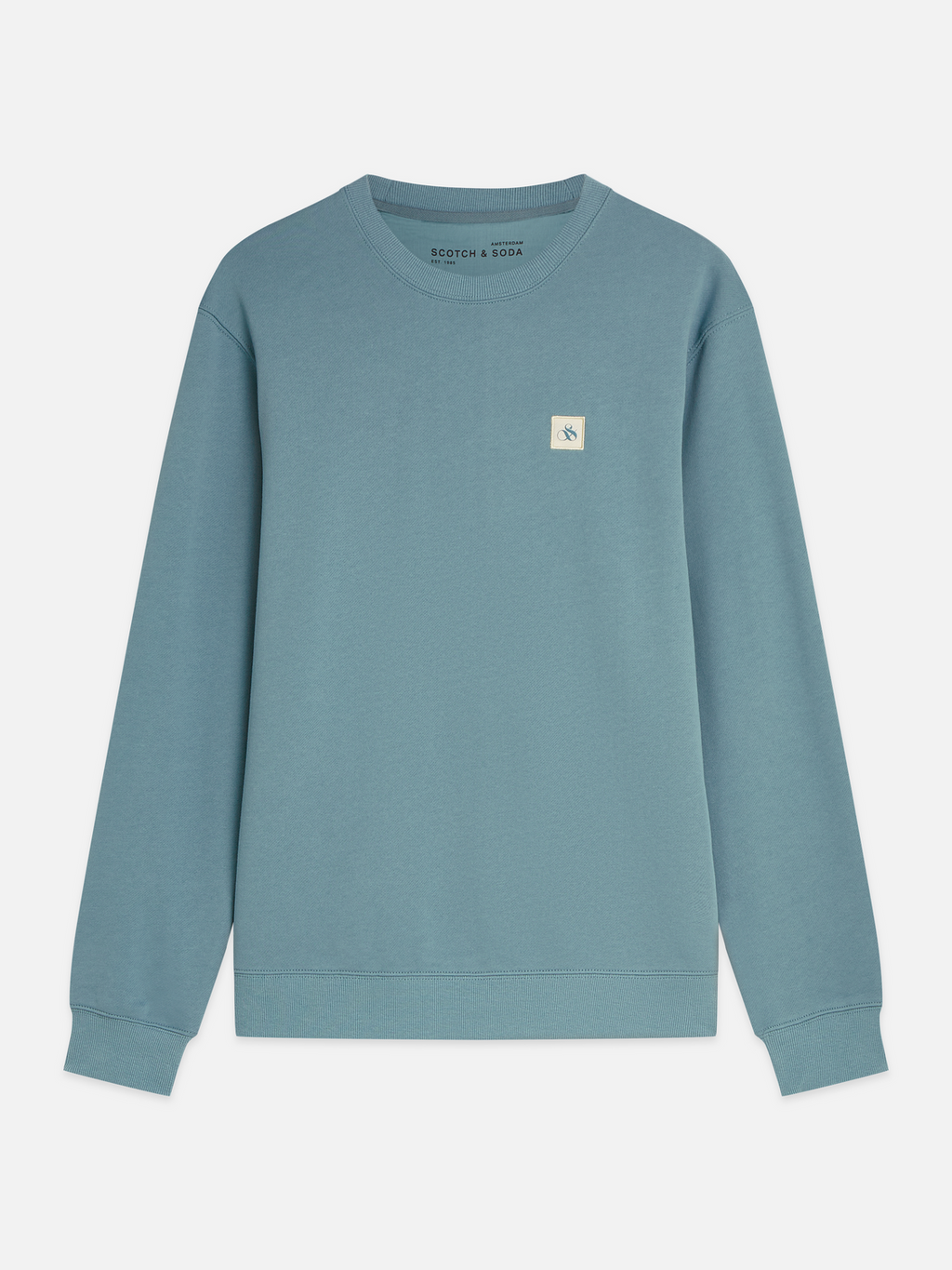 Seasonal Essentials Cotton Logo Badge Sweatshirt