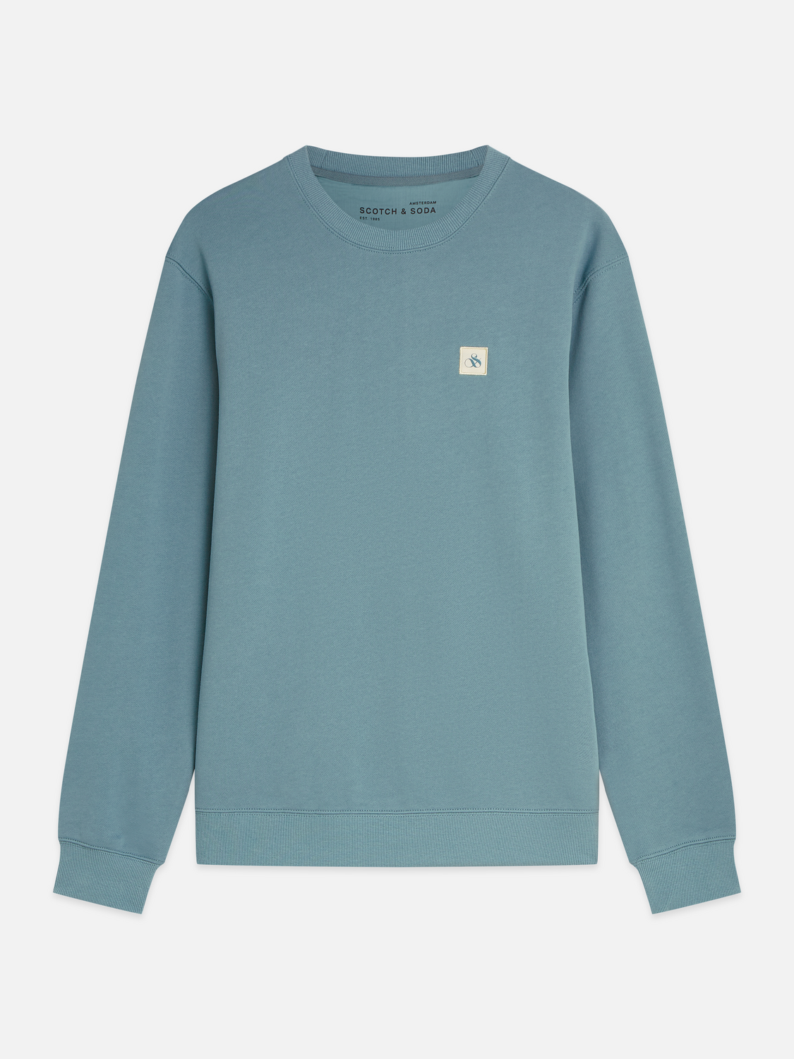 Seasonal Essentials Cotton Logo Badge Sweatshirt