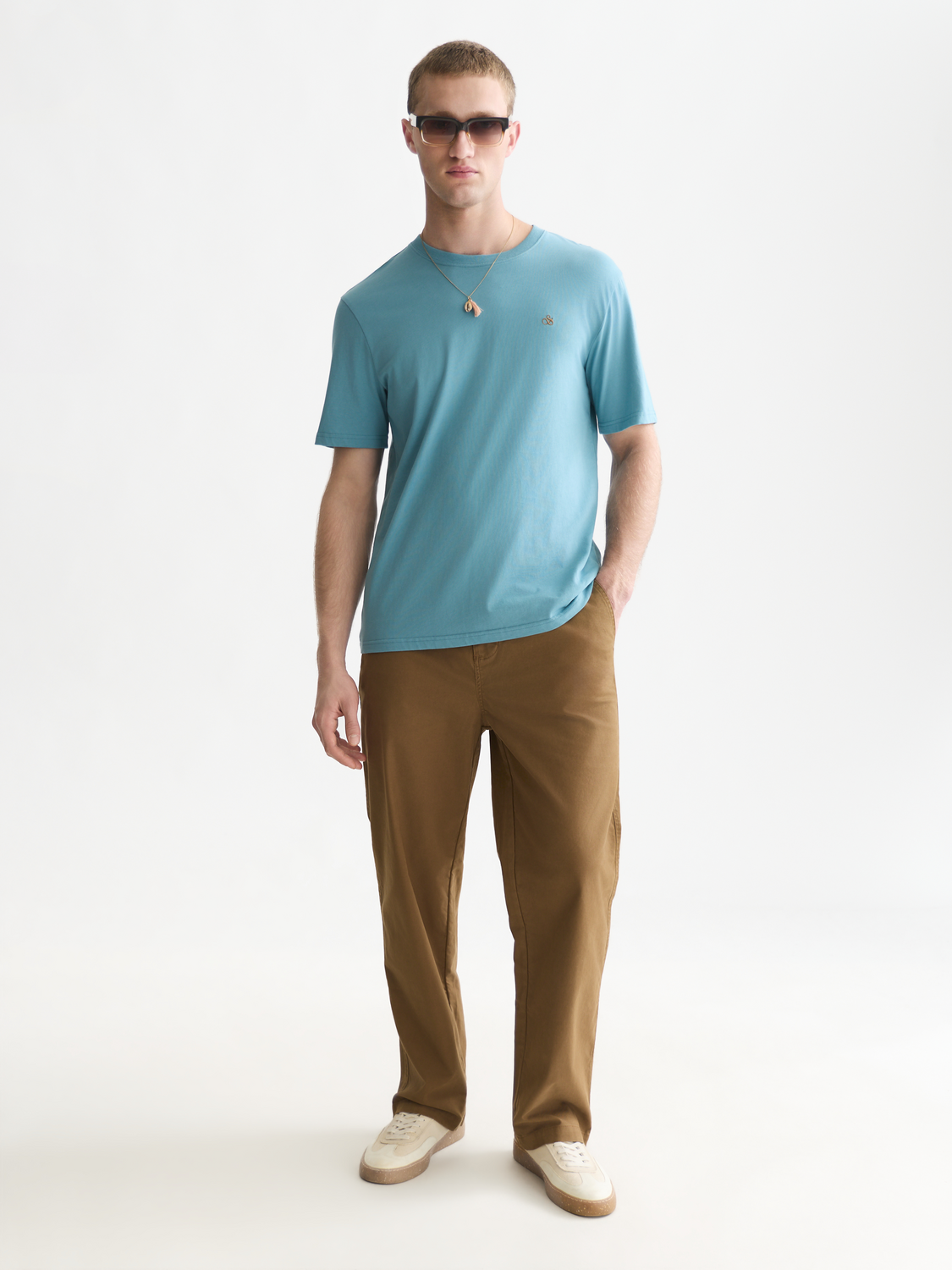Seasonal Essentials Organic Cotton Logo T-Shirt