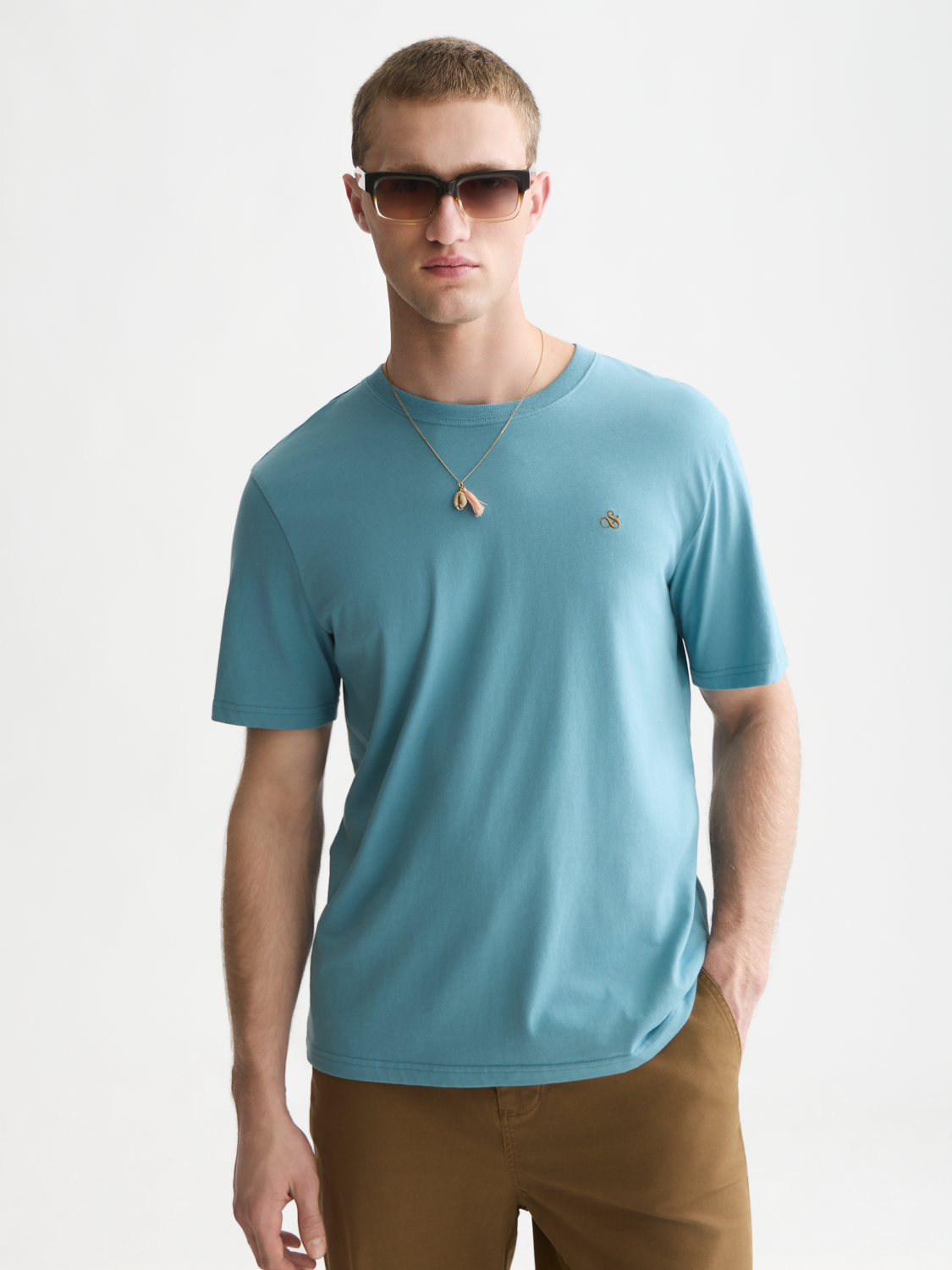 Seasonal Essentials Organic Cotton Logo T-Shirt