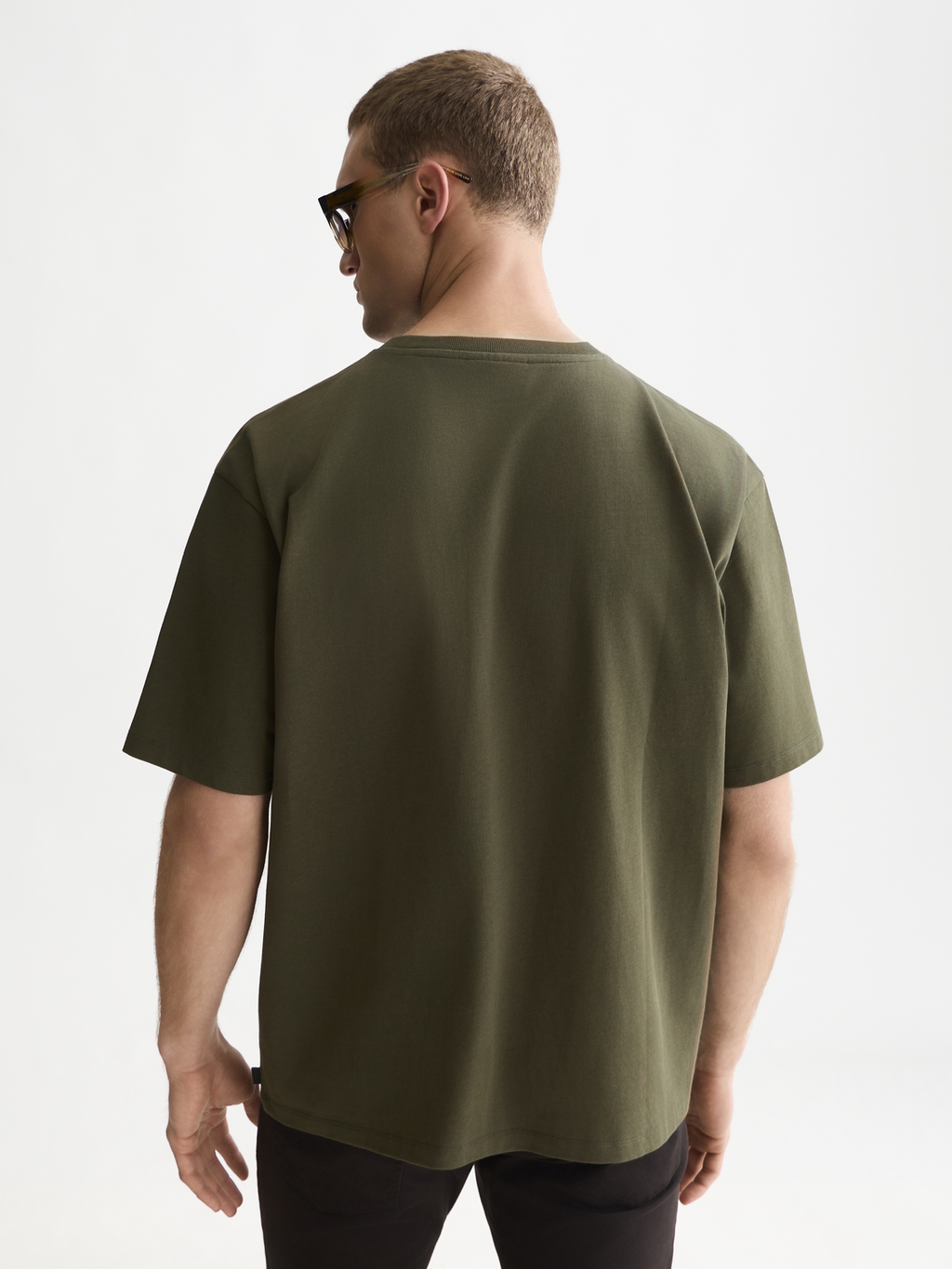 Seasonal Essentials 3 crosses pocket loose T-shirt