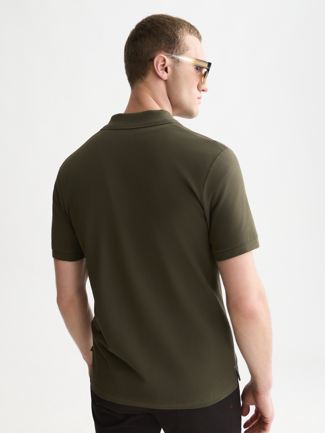 Seasonal Essentials pique logo polo