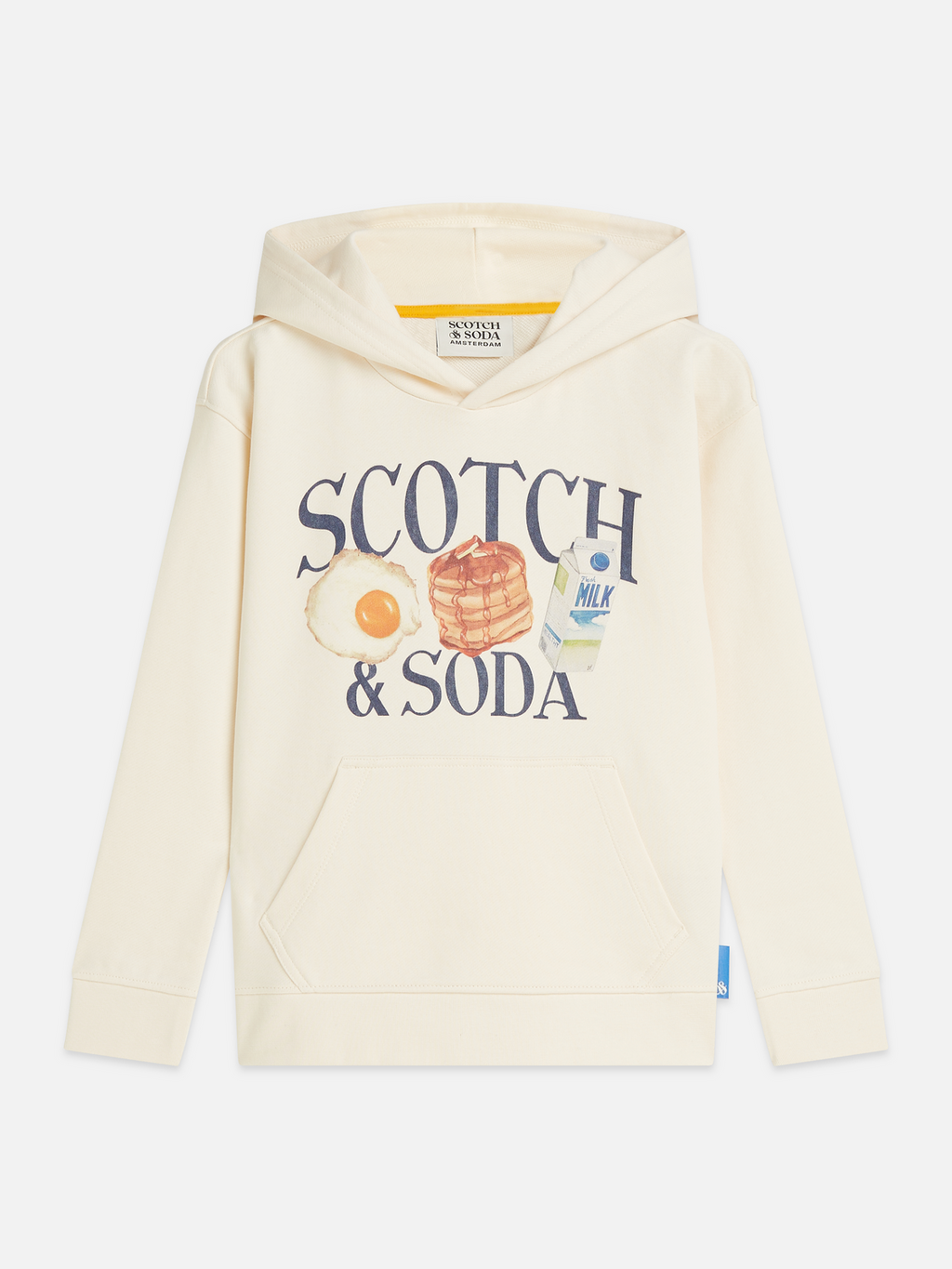 Artwork relaxed hoodie