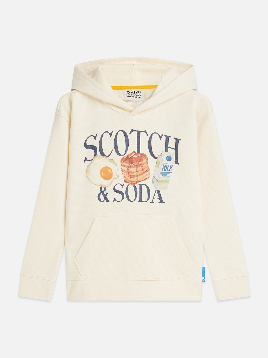 Artwork relaxed hoodie