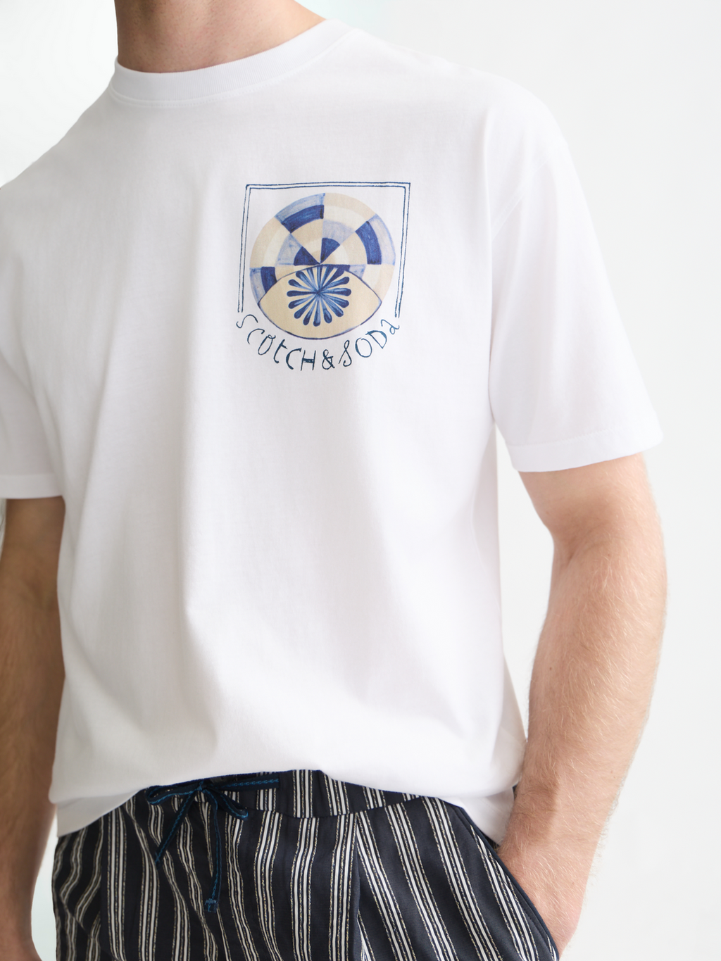 Artwork relaxed T-shirt