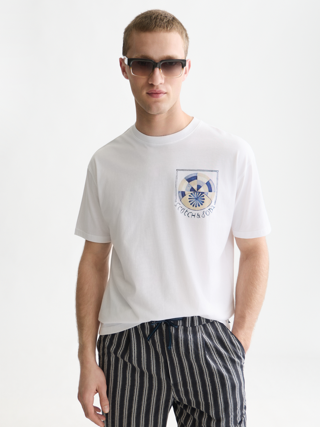 Artwork relaxed T-shirt