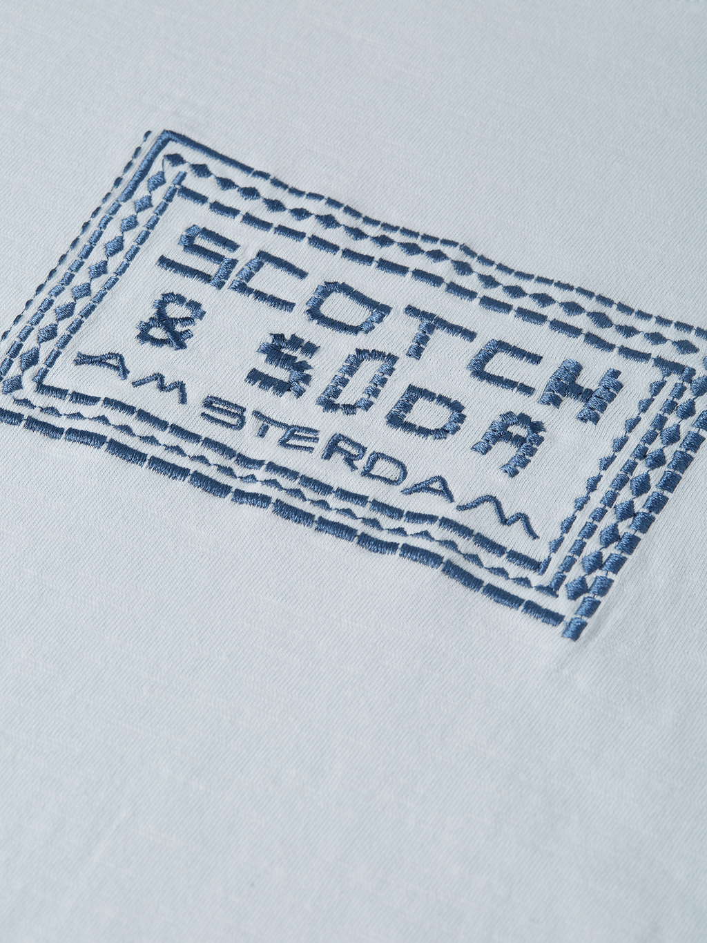 Embroidered artwork relaxed T-shirt
