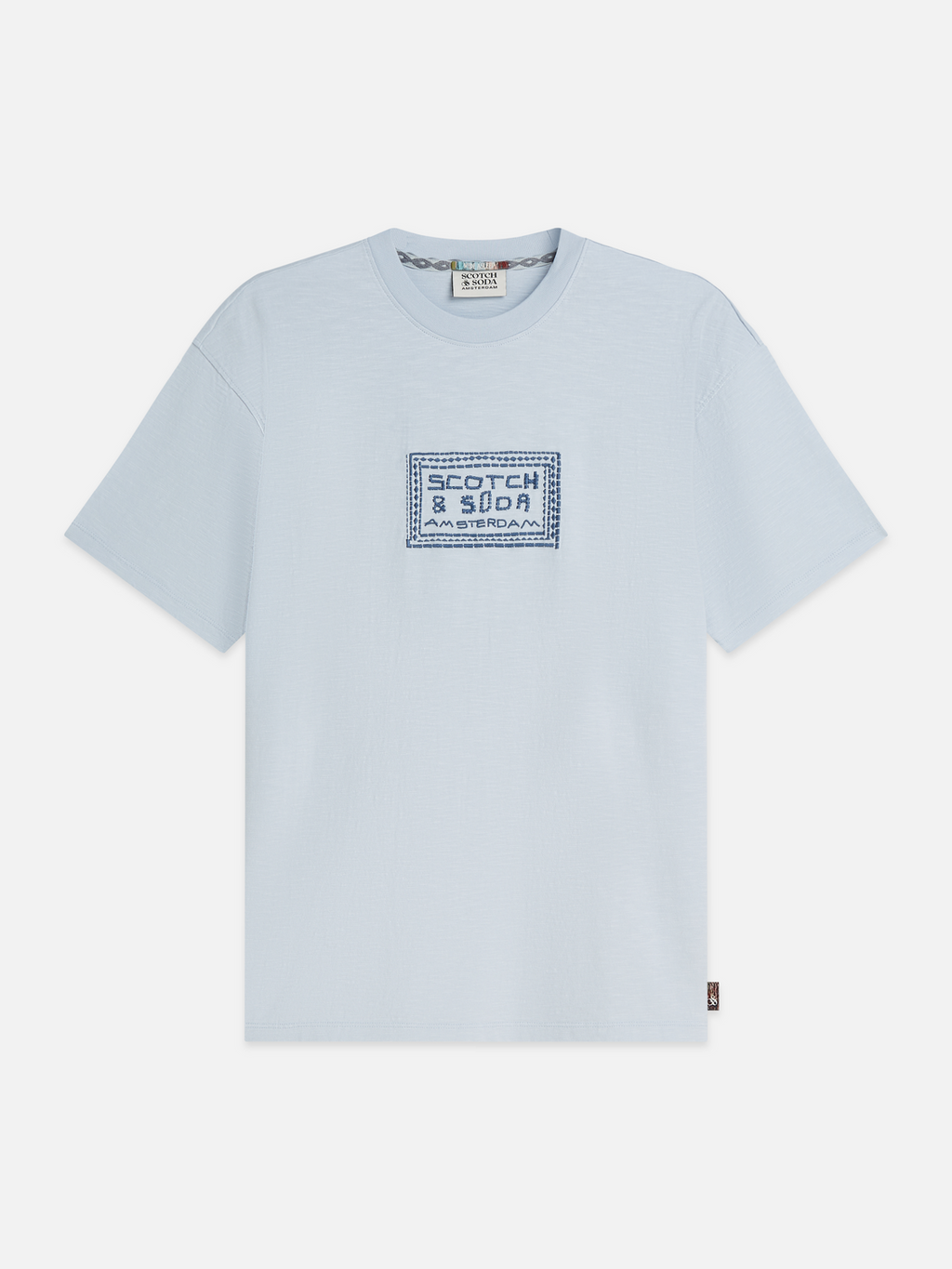 Embroidered artwork relaxed T-shirt