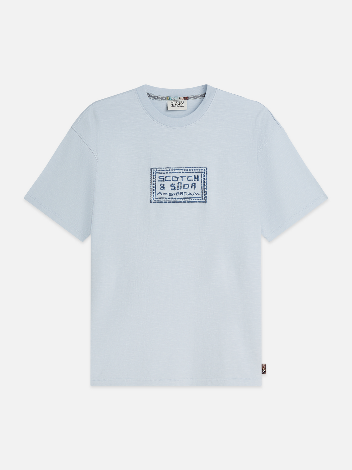 Embroidered artwork relaxed T-shirt