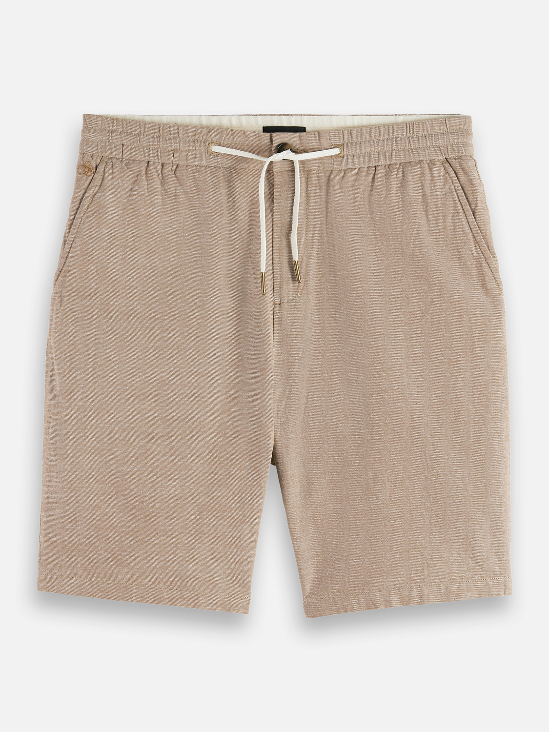 Seasonal core Fave cotton linen regular-fit chino shorts