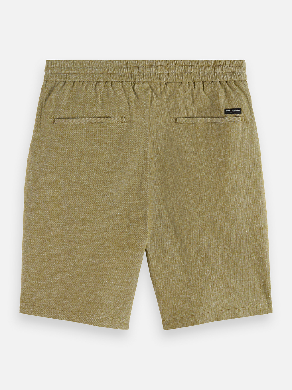 Seasonal core Fave cotton linen regular-fit chino shorts
