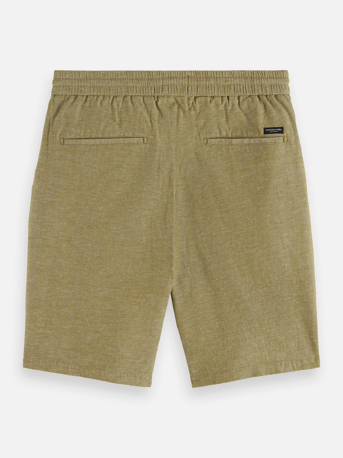 Seasonal core Fave cotton linen regular-fit chino shorts