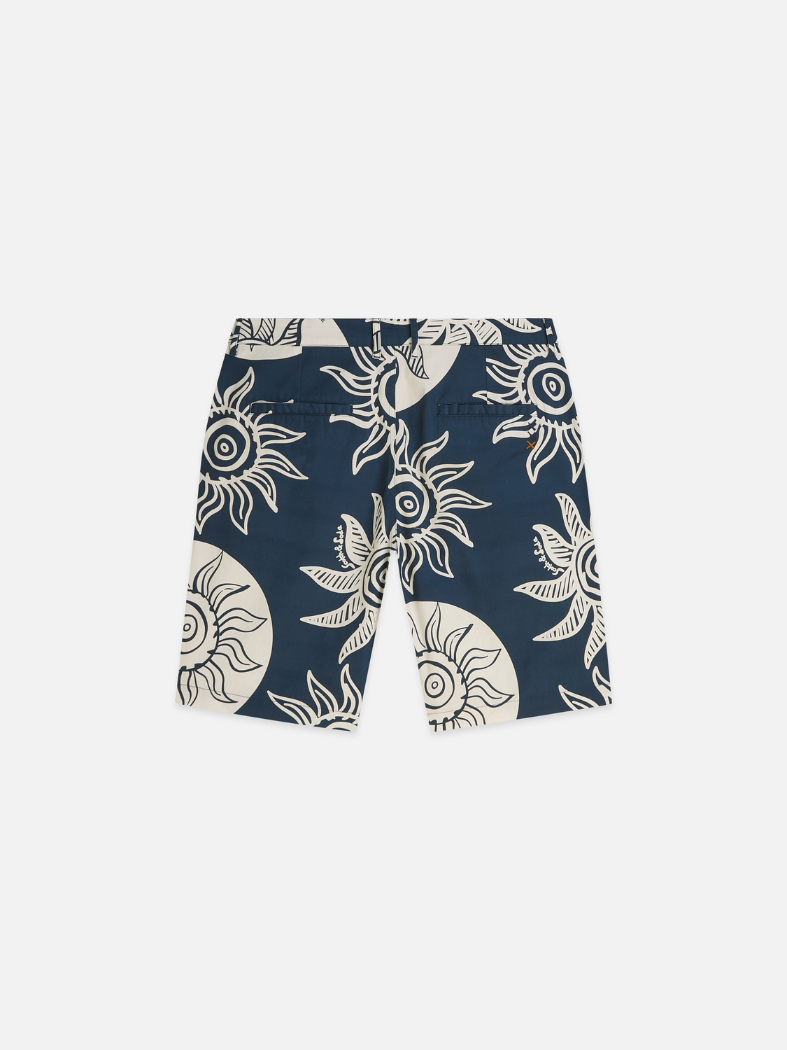 Stuart printed stretch cotton chino shorts