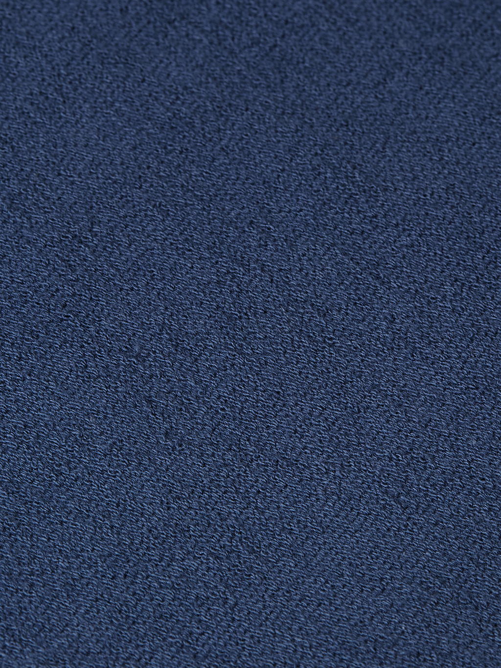 Textured Cotton Long-Sleeve Relaxed Polo