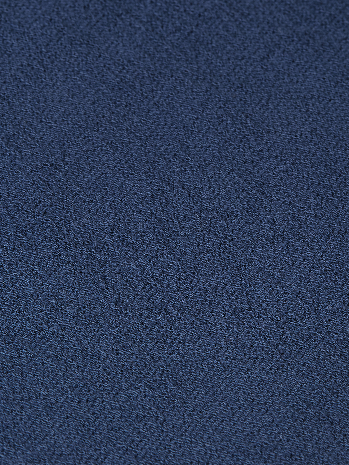 Textured Cotton Long-Sleeve Relaxed Polo